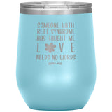 12OZ. STEMLESS TUMBLER- LOVE NEEDS NO WORDS