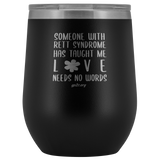 12oz. Stemless Tumbler- Love Needs No Words