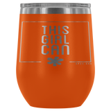12oz. Stemless Tumbler- This Girl Can