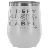 12oz. Stemless Tumbler- I Defy