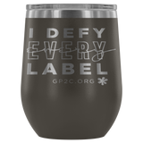 12oz. Stemless Tumbler- I Defy