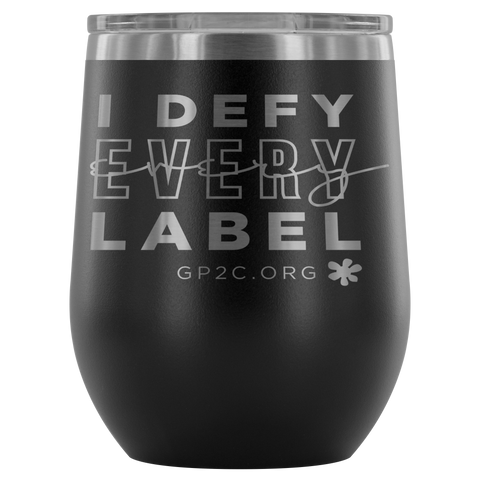 12oz. Stemless Tumbler- I Defy