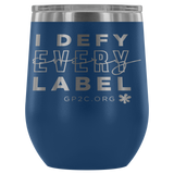 12oz. Stemless Tumbler- I Defy