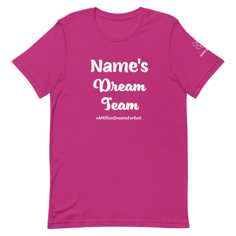 Personalized Dream Team Unisex t-shirt
