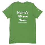 Personalized Dream Team Unisex t-shirt