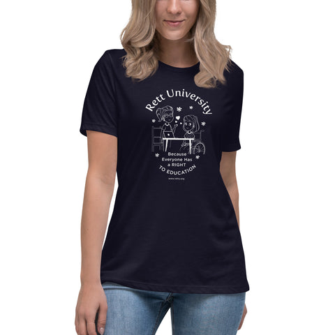 Right to Education Women's Relaxed T-Shirt