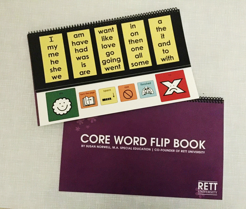 Rett U Communication Flip Books by Susan Norwell – GP2C Shop